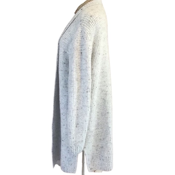 Old Navy Light Gray Knit Long Cozy Cardigan Sweater - Picture 4 of 6